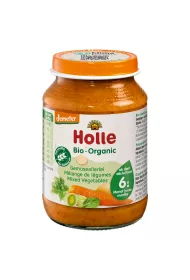 Holle Danie dla niemowlaka - mix warzywny 190 g Bio