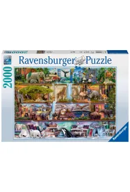 Puzzle 2000 el. �wiat zwierz�t Ravensburger