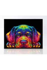 Diamond Dotz Haft diamentowy - Adults Neon Puppy 45.7x35.5cm