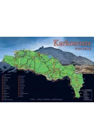 Mapa Zdrapka - Karkonosze polskie