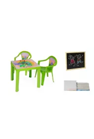 Stolik i dwa krzes�a + tablica seledyn 3Toysm