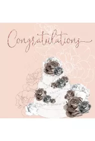 Clear Creations Karnet kwadrat CL0929_SG �lub tort