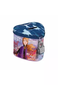 Skarbonka metalowa z k��dk� serce Frozen Starpak