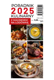 Kalendarz 2025 tygodniowy kulinarny na lodwk