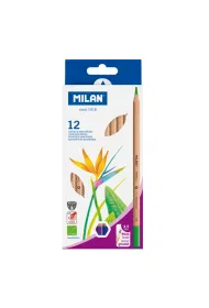 Milan Kredki o��wkowe sze�ciok�tne 12 szt.