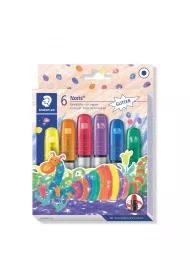 Staedtler Twistery elowe Noris Club, brokatowe 6 szt.