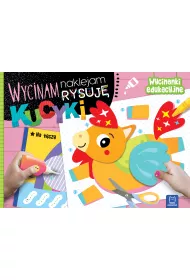 Wycinam, naklejam, rysuj. Kucyki. Wycinanki edu