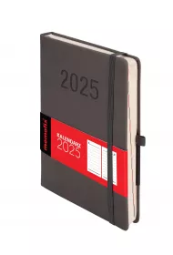 Kalendarz 2025 A5 Memofix DNS grafitowy