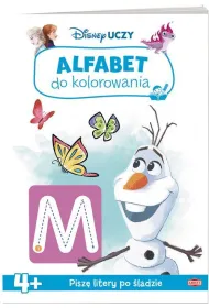 DISNEY UCZY. Kraina lodu. Alfabet do kolorowania