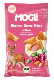 Mogli Ro�ki z kremem migda�owo-malinowym bezglutenowe 30 g Bio