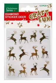 Craft with Fun Ozdoba Renifer naklejki