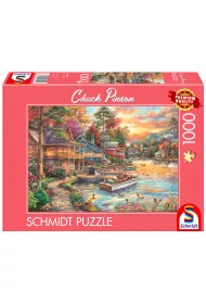 Puzzle 1000 el. PQ Chuck Pinson Domek na wakacje Schmidt Spiele-Puzzle