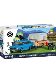 Action town COBI klocki Volkswagen Passat B1 With Caravan COBI-24643