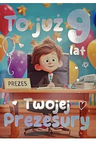 Yeku Karnet 3K Urodziny
