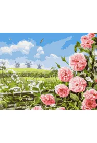 Ideyka Malowanie po numerach - Delikatno�� p�l 40x50cm