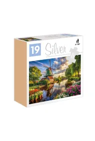 Puzzle 48 el. Wiatrak Silver