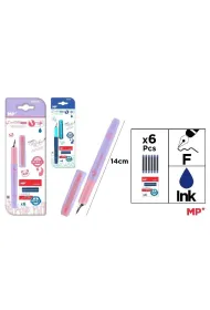 Mp Main Paper Pi�ro na naboje + wk�ady niebieskie MIX