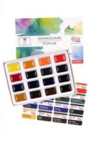 Koh-I-Noor Zestaw farb akwarelowych w kostkach 16 kolor�w