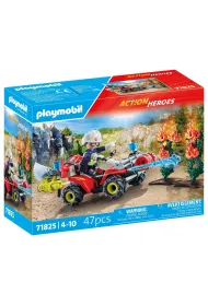 Playmobil Action Heroes Quad stra�y po�arnej w akcji 71825