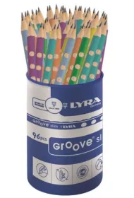 O��wek Lyra Groove slim pastelowe HB 96szt w opakowaniu