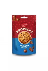 Delecta Kropelki Mleczna czekolada 80 g