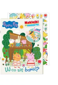 Peppa Pig. Naklejki na numerki. W co si� bawi�?