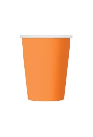 Godan Kubeczki papierowe pomara�czowe 250ml
