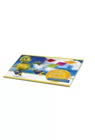 Koma-Plast Zeszyt papier�w kolorowych samoprzylepnych A4