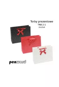 Penword Torebka prezentowa mix 20x25x8cm