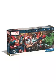 Puzzle 1000 el. Panorama - The Avengers Clementoni