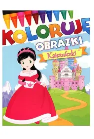 Koloruj� obrazki. Ksi�niczki