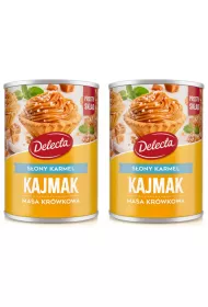 Delecta Kajmak masa krwkowa sony karmel zestaw 2 x 400 g