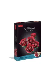Puzzle 3D 265 el. Du�y bukiet kwiat�w R�e Cubic Fun