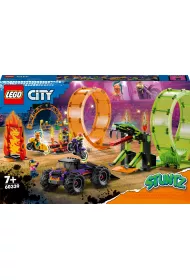 LEGO City Kaskaderska arena z dwoma ptlami 60339
