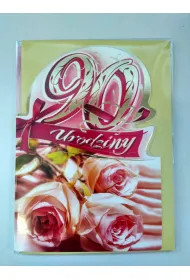 Art Nuvo Karnet 90 Urodziny CC16