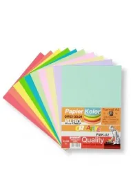 Penword Papier kolorowy A4 pastel i standard 10x20 arkuszy