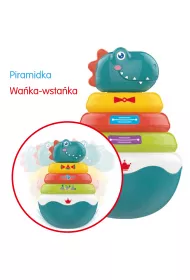 Piramidka  Dino Smily Play