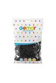 Gemar Balony pastel czarne 23cm