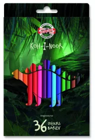 Koh-I-Noor Kredki Dino 3595 36 szt.