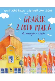 Gdask z lotu ptaka dla dziewczynki i chopaka