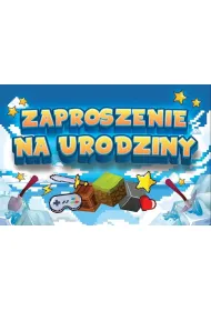 Yeku Zaproszenie Urodziny Zay Mini 10 szt.
