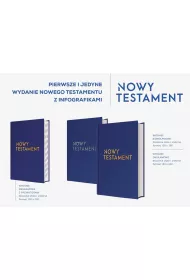 NOWY TESTAMENT z infografikami Sk�ad dwu�amowy t�oczenie z�ote
