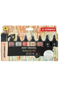 Stabilo Zakre�lacze Boss Original Nature Colors 8 szt.