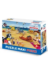 Puzzle maxi 35el pieski Askato