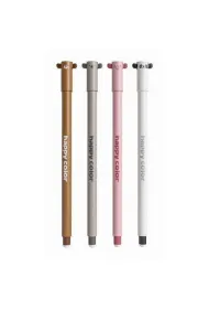 Happy Color D�ugopis wymazywalny USZAKI, niebieski, 0.5 mm niebieski