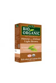 Indus Valley Henna - farba do wosw na bazie henny, Jasny brz 100 g