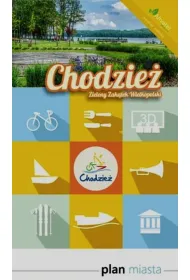 Plan miasta z map� okolic Chodzie� 1:9 500