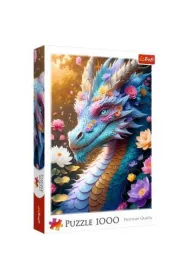 Puzzle 1000 el. Kolorowy Smok Trefl