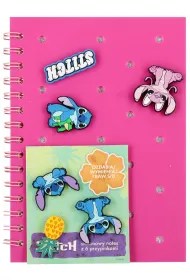 Notes na spirali A5 Stitch kratka 80 kartek