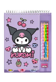 Notatnik z kredekami i temper�wk� Kuromi KU00014